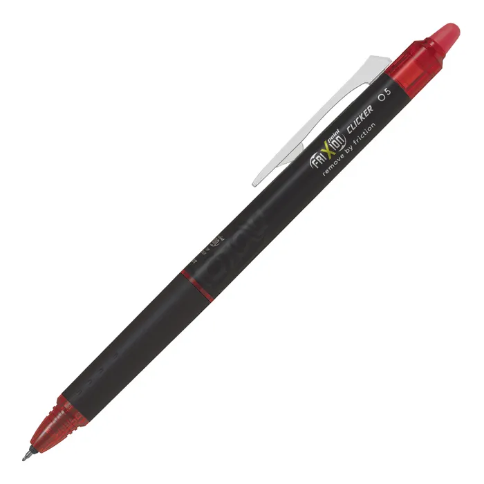 Hauptproduktbild Přepisovatelný roller FriXion Point Clicker 0.5 - tenký hrot (F) - červená