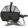 Fahrradträger LANG für einen breiten Träger 29 x 42 x 60 cm schwarz (max. 8 kg)