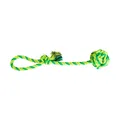 Tug-up HipHop Wattebausch, hellgrün, dunkelgrün, khaki 38cm, 130g