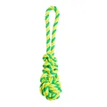 Weiteres Produktbild Schleppball mit HipHop-Knoten Baumwolle 23 cm / 90 g Limettengrün