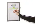 Weiteres Produktbild Präsentationsrahmen „DURAFRAME® NOTE“, silber, A4, selbstklebend, für Notizen, DURABLE
