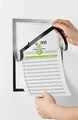 Weiteres Produktbild Präsentationsrahmen „DURAFRAME® NOTE“, silber, A4, selbstklebend, für Notizen, DURABLE
