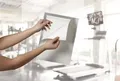 Weiteres Produktbild Präsentationsrahmen „DURAFRAME® NOTE“, silber, A4, selbstklebend, für Notizen, DURABLE
