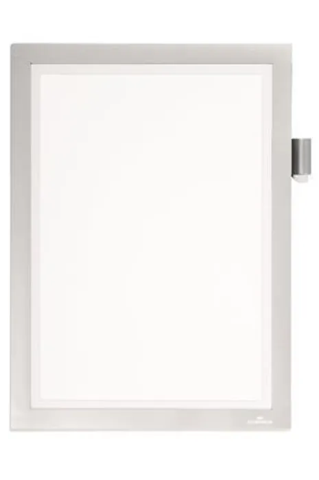 Hauptproduktbild Prezentační rám "DURAFRAME® NOTE", stříbrná, A4, samolepicí, na poznámky, DURABLE