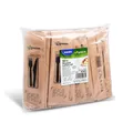 Weiteres Produktbild Besteckset (Holz FSC 100%) Messer-Gabel+Serviette [50 Sets]