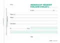 Příjmový doklad A6, jednoduchý, 100 listů 1067