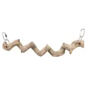 Weiteres Produktbild Natürliche hängende „Zickzack“-Sitzstange, 36 cm/o 25 mm, Drachenholz