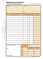 Prodejka za hotové A5, samopropisovací, 100 listů 1088