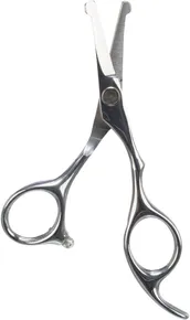 Professionelle Nasen- und Pfotenschere, Edelstahl, 13 cm