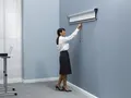 Projektionsleinwand, wandmontiert, rollbar, 4:3, 175x133cm, NOBO