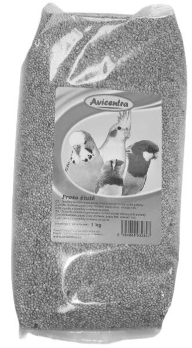Hauptproduktbild Proso žluté 1000g - AVICENTRA