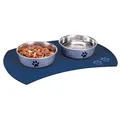 Weiteres Produktbild Tischsets für Schüsseln Silikon 48 x 27 cm, blau