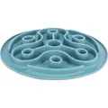 Weiteres Produktbild Anti-Schluck-Platte Slow Feeding TRIANGL, für langsames Füttern, TPE, ca. 28 cm, blau