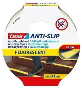 Antirutschband „Anti-Slip 55580“, fluoreszierend, 25 mm x 5 m, TESA