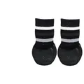 Weiteres Produktbild Rutschfeste Socken schwarz, 2 Stück für Hunde Baumwolle/Lycra XS-S: z.B. Zwergpinscher
