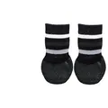 Weiteres Produktbild Rutschfeste Socken schwarz, 2 Stück für Hunde Baumwolle/Lycra XS-S: z.B. Zwergpinscher