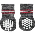 Weiteres Produktbild Rutschfeste graue Socken, 2 Stück für Hunde M-L: z.B. Australian Shepherd