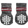 Weiteres Produktbild Rutschfeste graue Socken, 2 Stück für Hunde XL: Rhodesian Ridgeback