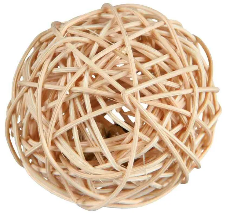Hauptproduktbild Proutěný míček s rolničkou 4cm TRIXIE