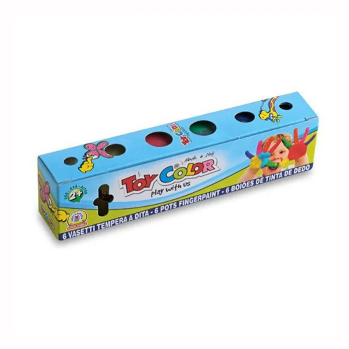 Hauptproduktbild Prstové barvy Toy Color 6 barev, 25 ml