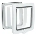 Weiteres Produktbild Durchlaufkatzentür XL, mit Tunnel, 4-fach, 24x28cm, weiß