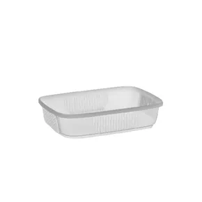 Rechteckbecher (PP) klar 108 x 81 mm 125ml [100 St.]