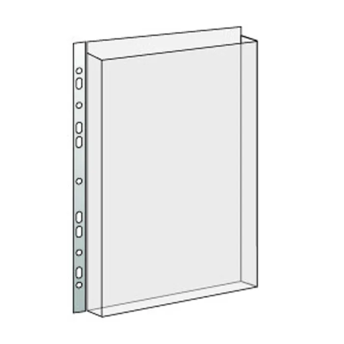 Hauptproduktbild Průhledný obal na katalogy PP eurozávěs 180mic.240x310x20mm [10 ks]