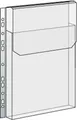 Weiteres Produktbild Transparente Abdeckung für Kataloge, PVC-Euroscharnier, mit Klappe, 165 Mikrometer. [10 Stück]