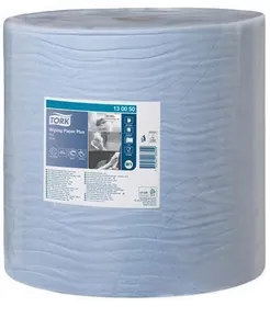 Industriepapierhandtuch Tork 130050 Plus Advanced 420 große Breite 37cm blau [1 Stück]