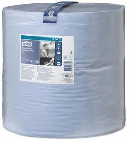 Industriepapierhandtuch Tork 130070 Heavy-Duty Advanced 430 große Rolle blau [1 Stück]