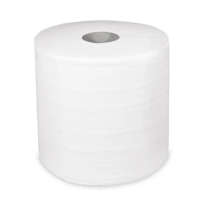 Hauptproduktbild Průmyslová utěrka rolovaná 2vrstvá s ražbou bílá průměr 27cm 24cmx 304m [1 ks]