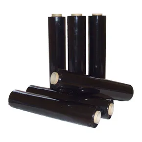 Stretchfolie für Paletten schwarz 50 cm, 23 µm, 2,1 kg [1 Stk.]