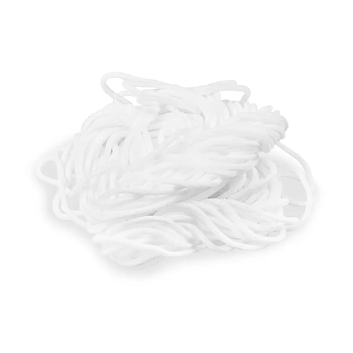 Hauptproduktbild Pruženka k výrobě roušek, bílá (10 m, průměr 2 mm) [1 ks]