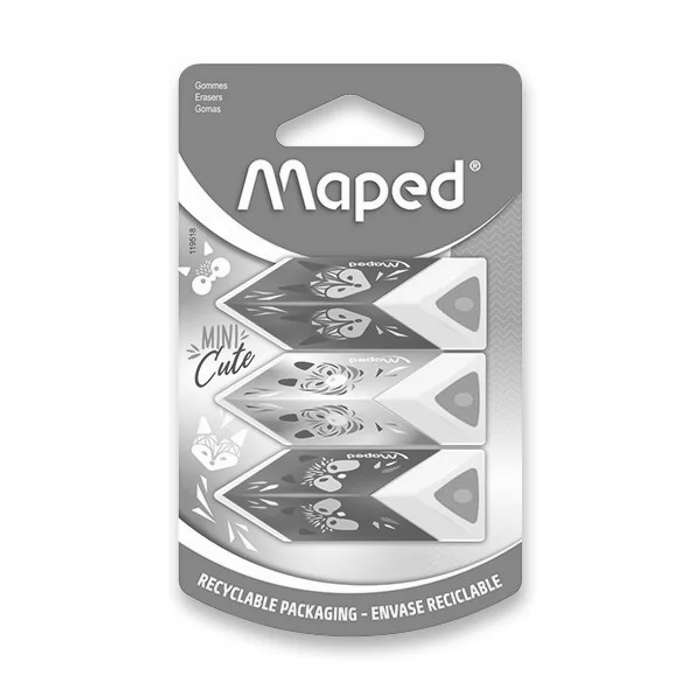 Hauptproduktbild Pryž Maped Pyramid Mini Cute 3 ks