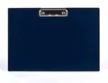 Schreibblock, A4, quer, PANTAPLAST, blau