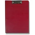 Doppeltafel A4 Kunststoff Classic rot