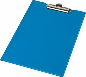 Verschlussblock, A4, PANTAPLAST, blau