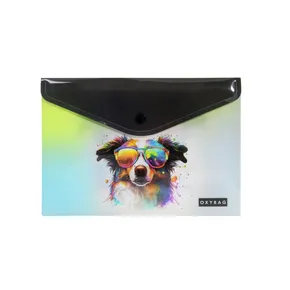A5 Briefblock mit Druck „verrückte Tiere - Hund“