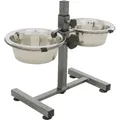 Weiteres Produktbild Hundebar, Höhe 27 cm, 2 Näpfe 0,75 l/15 cm