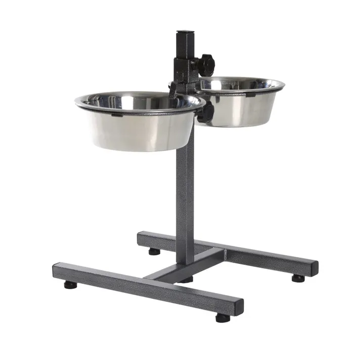 Hauptproduktbild Psí bar, výška 40cm, 2x miska 1,8l/21cm