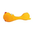 Weiteres Produktbild Liegender Hund - Hantelform, mit Sound, 22 cm, Latex, orange, HipHop