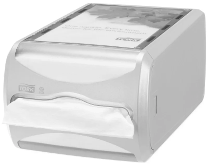 Hauptproduktbild Pultový zásobník TORK 272513 Xpressnap na papírové ubrousky N4 světlešedý [1 ks]
