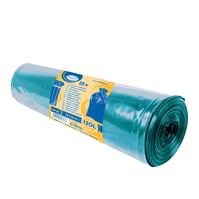 Hauptproduktbild Pytel na odpadky (LDPE) ECONOMY modrý 70 x 110 cm 120L [25 ks]