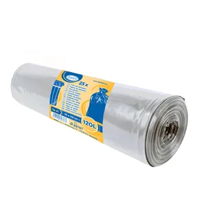 Müllsack (LDPE) transparent 70 x 110 cm 120L [25 St.]