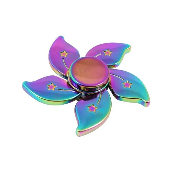 Hauptproduktbild Rainbow Fidget Spinner - 5,5 cm, duhový kov