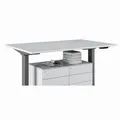 Reichweite 500 mm, grau, 100 kg Gewicht, Powerton
