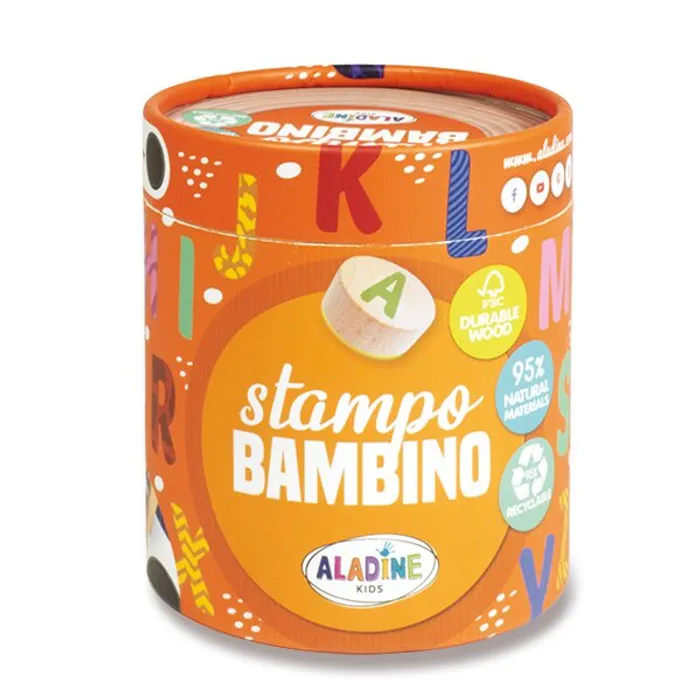 Hauptproduktbild Razítka Aladine Stampo Bambino Abeceda, 28 ks