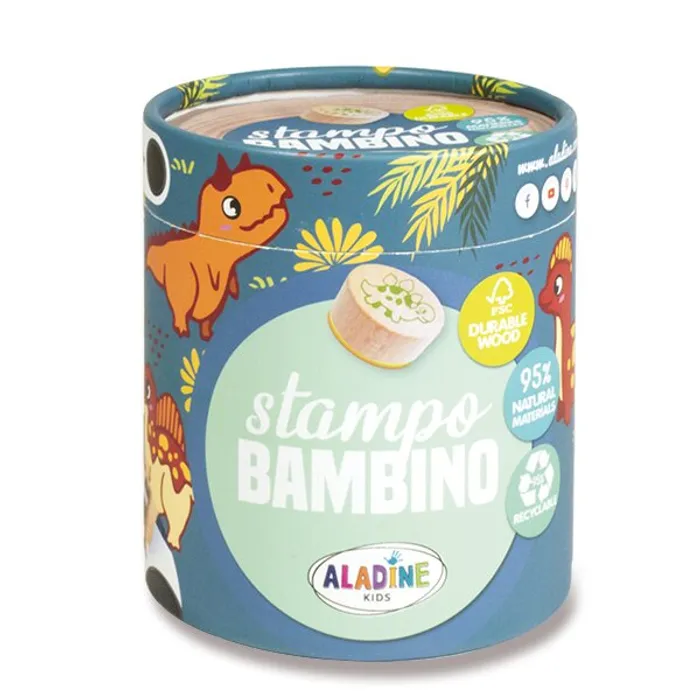 Hauptproduktbild Razítka Aladine Stampo Bambino Dinosauři, 8 ks