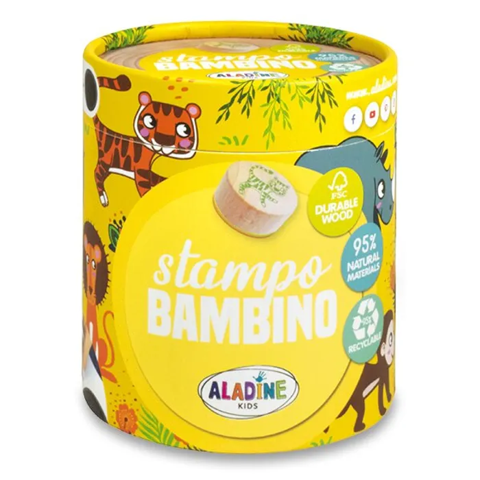 Hauptproduktbild Razítka Aladine Stampo Bambino Safari, 8 ks