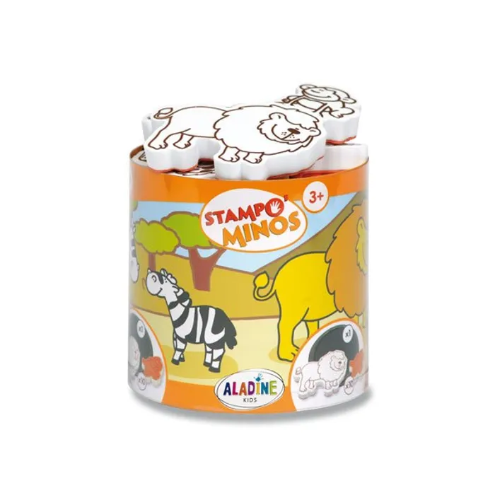 Hauptproduktbild Razítka Aladine Stampo Minos - Safari 10 razítek